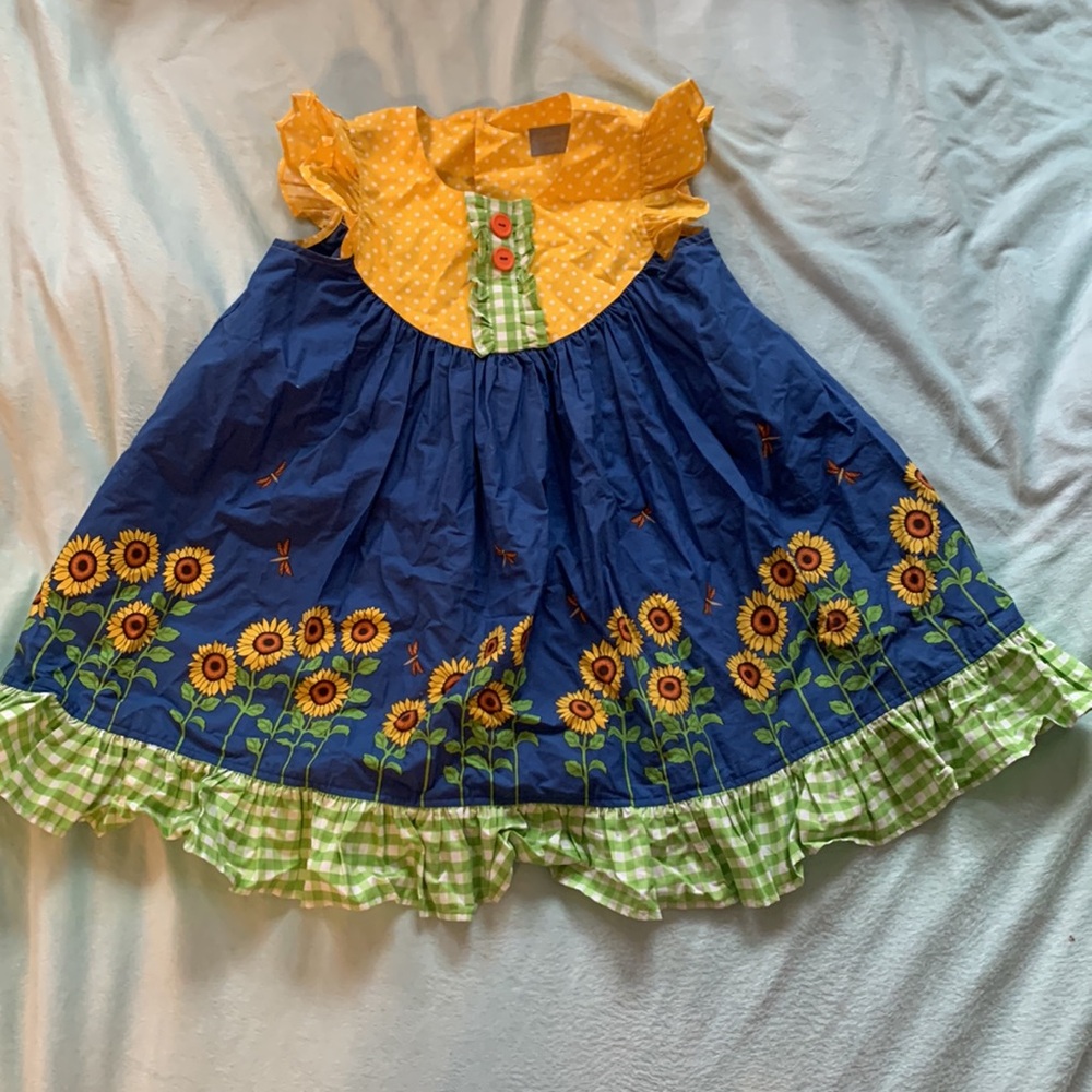Eleanor rose sunflower dress 6